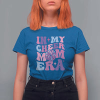 Funny Football Mom T Shirt For Women In My Cheer Mom Era Cheerleader Pompom - Wonder Print Shop