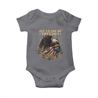 250th American Anniversary Baby Onesie 250 Years Of Freedom Independence American Flag - Wonder Print Shop