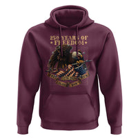250th American Anniversary Hoodie 250 Years Of Freedom Independence American Flag - Wonder Print Shop