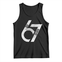 Funny Six Seven 67 Meme Gen Alpha Slang Tank Top - Wonder Print Shop
