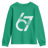 Funny Six Seven 67 Meme Gen Alpha Slang Youth Sweatshirt - Wonder Print Shop