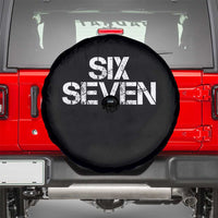 Six Seven Meme Vintage 67 Gen Alpha Meme Spare Tire Cover - Wonder Print Shop