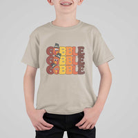 Funny Thanksgiving Tukey Gobble T Shirt For Kid - Wonder Print Shop