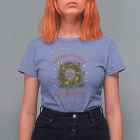 Merry Winter Solstice You Thieving Christian Bastards T Shirt For Women Yule Pentagram - Wonder Print Shop