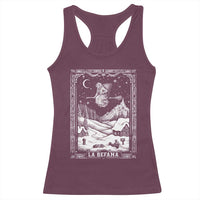 Italian Christmas La Befana Racerback Tank Top Buon Befana Folklore Xmas Witch - Wonder Print Shop