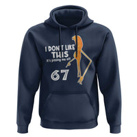 Funny Marcus The Worm 67 Meme Hoodie I Dont Like This Its Pissing Me Off - Wonder Print Shop