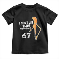 Funny Marcus The Worm 67 Meme Toddler T Shirt I Dont Like This Its Pissing Me Off - Wonder Print Shop