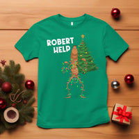 Funny Marcus The Worm Christmas T Shirt Robert Help Xmas Tree - Wonder Print Shop