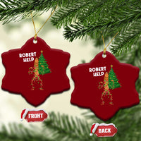 Funny Marcus The Worm Christmas Ceramic Ornament Robert Help Xmas Tree - Wonder Print Shop