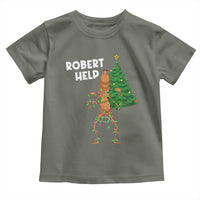 Funny Marcus The Worm Christmas Toddler T Shirt Robert Help Xmas Tree - Wonder Print Shop