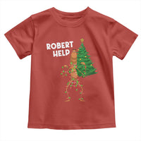 Funny Marcus The Worm Christmas Toddler T Shirt Robert Help Xmas Tree - Wonder Print Shop
