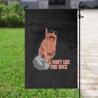 Funny Marcus The Worm Garden Flag I Dont Like This Rock Meme - Wonder Print Shop