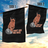Funny Marcus The Worm Garden Flag I Dont Like This Rock Meme - Wonder Print Shop