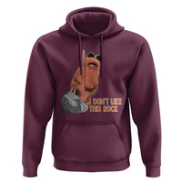 Funny Marcus The Worm Hoodie I Dont Like This Rock Meme - Wonder Print Shop