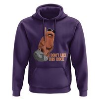 Funny Marcus The Worm Hoodie I Dont Like This Rock Meme - Wonder Print Shop