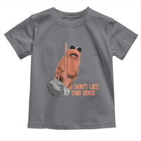 Funny Marcus The Worm Toddler T Shirt I Dont Like This Rock Meme - Wonder Print Shop