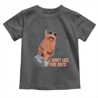 Funny Marcus The Worm Toddler T Shirt I Dont Like This Rock Meme - Wonder Print Shop