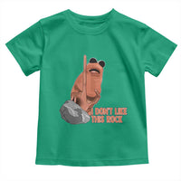 Funny Marcus The Worm Toddler T Shirt I Dont Like This Rock Meme - Wonder Print Shop