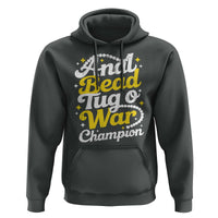 Funny Anal Bead Tug O War Hoodie Inappropriate Adult Humor Weird Cringe - Wonder Print Shop