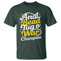 Funny Anal Bead Tug O War T Shirt Inappropriate Adult Humor Weird Cringe - Wonder Print Shop