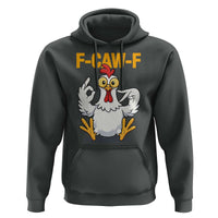 Funny F Caw F 67 Meme Hoodie Cartoon Chicken Poultry Humor - Wonder Print Shop