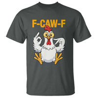 Funny F Caw F 67 Meme T Shirt Cartoon Chicken Poultry Humor - Wonder Print Shop