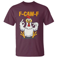 Funny F Caw F 67 Meme T Shirt Cartoon Chicken Poultry Humor - Wonder Print Shop