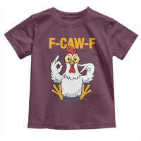 Funny F Caw F 67 Meme Toddler T Shirt Cartoon Chicken Poultry Humor - Wonder Print Shop