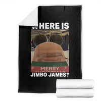 Funny Marcus The Worm Christmas Throw Blanket Where Is Jimbo James Xmas Ugly Sweater - Wonder Print Shop