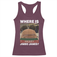 Funny Marcus The Worm Christmas Racerback Tank Top Where Is Jimbo James Xmas Ugly Sweater - Wonder Print Shop