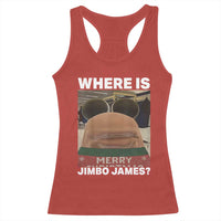 Funny Marcus The Worm Christmas Racerback Tank Top Where Is Jimbo James Xmas Ugly Sweater - Wonder Print Shop
