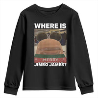 Funny Marcus The Worm Christmas Youth Sweatshirt Where Is Jimbo James Xmas Ugly Sweater - Wonder Print Shop