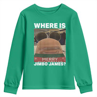 Funny Marcus The Worm Christmas Youth Sweatshirt Where Is Jimbo James Xmas Ugly Sweater - Wonder Print Shop
