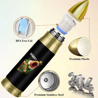 Funny Christmas Marcus The Worm Robert Xmas Elf Bullet Tumbler - Wonder Print Shop