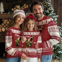 Funny Xmas Marcus The Worm Robert Xmas Elf Ugly Christmas Sweater - Wonder Print Shop