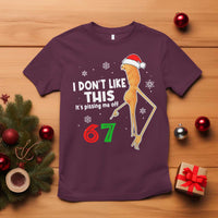 Funny Marcus The Worm 67 Meme Christmas T Shirt I Don't Like This It's Pissing Me Off - Wonder Print Shop