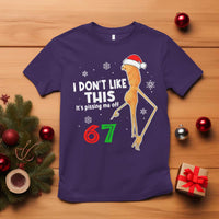 Funny Marcus The Worm 67 Meme Christmas T Shirt I Don't Like This It's Pissing Me Off - Wonder Print Shop