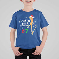 Funny Marcus The Worm 67 Meme Christmas T Shirt For Kid I Don't Like This It's Pissing Me Off - Wonder Print Shop