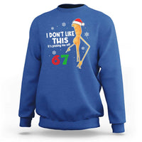 Funny Marcus The Worm 67 Meme Christmas Sweatshirt I Don't Like This It's Pissing Me Off - Wonder Print Shop