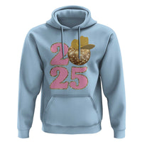 Howdy New Year 2025 Hoodie Happy New Year Sparkling Cowboy Cowgirl