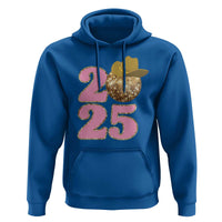 Howdy New Year 2025 Hoodie Happy New Year Sparkling Cowboy Cowgirl