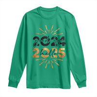 Goodbye 2024 Hello 2025 Long Sleeve Shirt New Year's Eve Party