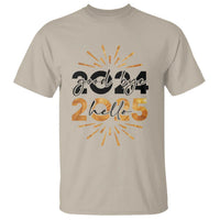 Goodbye 2024 Hello 2025 T Shirt New Year's Eve Party - Wonder Print Shop