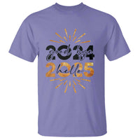 Goodbye 2024 Hello 2025 T Shirt New Year's Eve Party - Wonder Print Shop