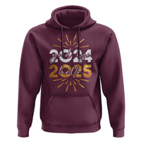 Goodbye 2024 Hello 2025 Hoodie New Year's Eve Party Fireworks