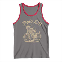 Funny Deadlifts Lifting Weights Gym Skeleton Tank Top - Wonder Print Shop
