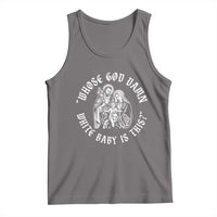 Whose God Damn White Baby Is This Tank Top Funny Christian Christmas - Wonder Print Shop