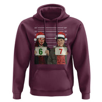 Funny 67 Christmas Movie Hoodie Six Seven Wet Bandits Home Xmas Alone - Wonder Print Shop