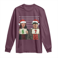 Funny 67 Christmas Movie Long Sleeve Shirt Six Seven Wet Bandits Home Xmas Alone - Wonder Print Shop