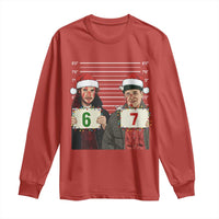 Funny 67 Christmas Movie Long Sleeve Shirt Six Seven Wet Bandits Home Xmas Alone - Wonder Print Shop
